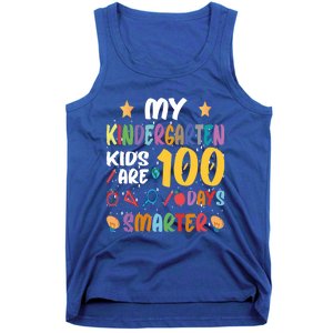 My Kindergarten Are 100 Days Smarter Kinder Teacher Gift Tank Top