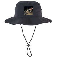 Man Kicking Alligator In Swamp Funny Oddly Specific Meme Bucket Hat