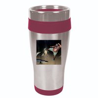 Man Kicking Alligator In Swamp Funny Oddly Specific Meme 16oz Travel Tumbler