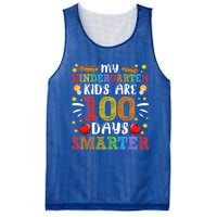 My Kindergarten Are 100 Days Smarter 100th Day Teachers Gift Mesh Reversible Basketball Jersey Tank