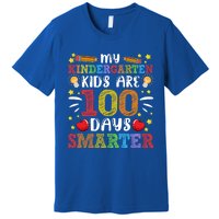 My Kindergarten Are 100 Days Smarter 100th Day Teachers Gift Premium T-Shirt