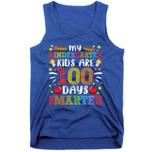 My Kindergarten Are 100 Days Smarter 100th Day Teachers Gift Tank Top