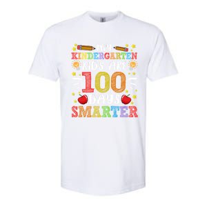 My Kindergarten Are 100 Days Smarter 100th Day Teachers Gift Softstyle CVC T-Shirt