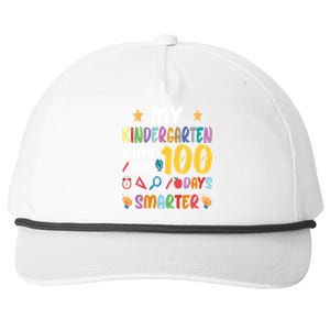 My Kindergarten Are 100 Days Smarter Kinder Teacher Meaningful Gift Snapback Five-Panel Rope Hat