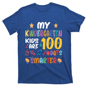 My Kindergarten Are 100 Days Smarter Kinder Teacher Meaningful Gift T-Shirt