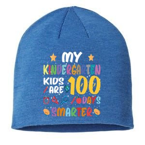 My Kindergarten Are 100 Days Smarter Kinder Teacher Meaningful Gift Sustainable Beanie