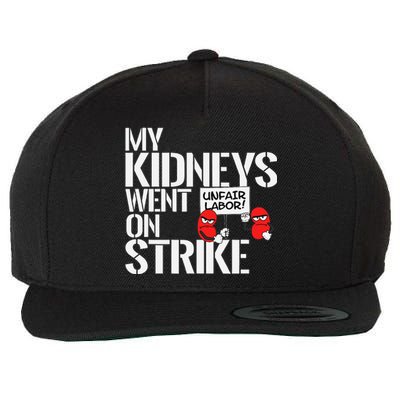 My Kidneys Are On Strike A Funny Dialysis Patient Wool Snapback Cap