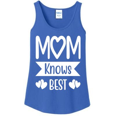 Mom Knows Best Mother Family Mom Gift Ladies Essential Tank