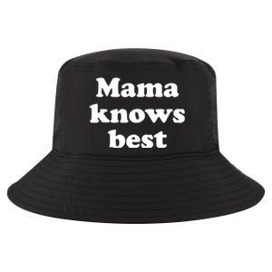 Mama Knows Best ,Mom Life Tough As A Mother Badass Mama Cool Comfort Performance Bucket Hat