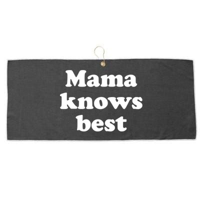 Mama Knows Best ,Mom Life Tough As A Mother Badass Mama Large Microfiber Waffle Golf Towel