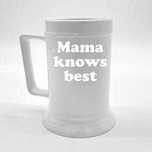 Mama Knows Best ,Mom Life Tough As A Mother Badass Mama Beer Stein