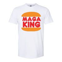 Maga King Burger Spoof Logo Softstyle® CVC T-Shirt