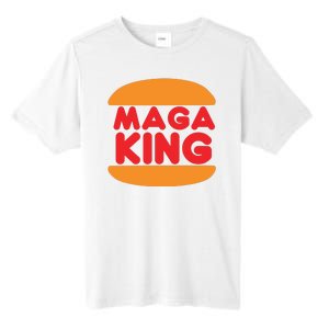 Maga King Burger Spoof Logo Tall Fusion ChromaSoft Performance T-Shirt