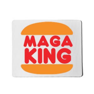 Maga King Burger Spoof Logo Mousepad