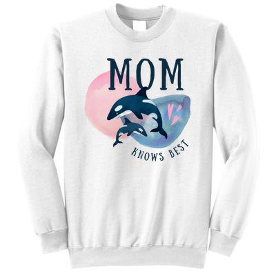 Mom Knows Best Dolphin Sweatshirt