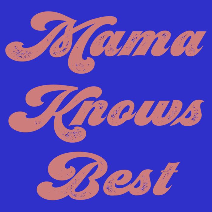 Mama Knows Best Momlife Proud Mom Trendy Vici Funny Gift Womens Tank Top