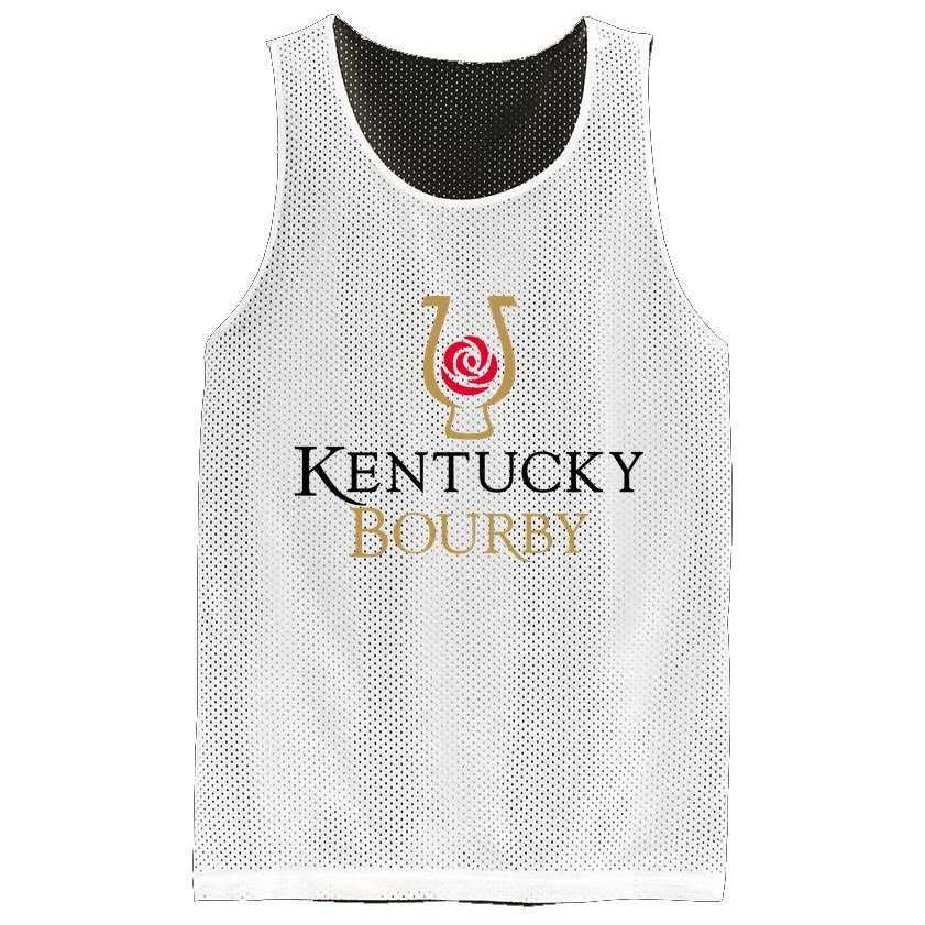 Middleclassfancy Kentucky Bourby Mesh Reversible Basketball Jersey Tank