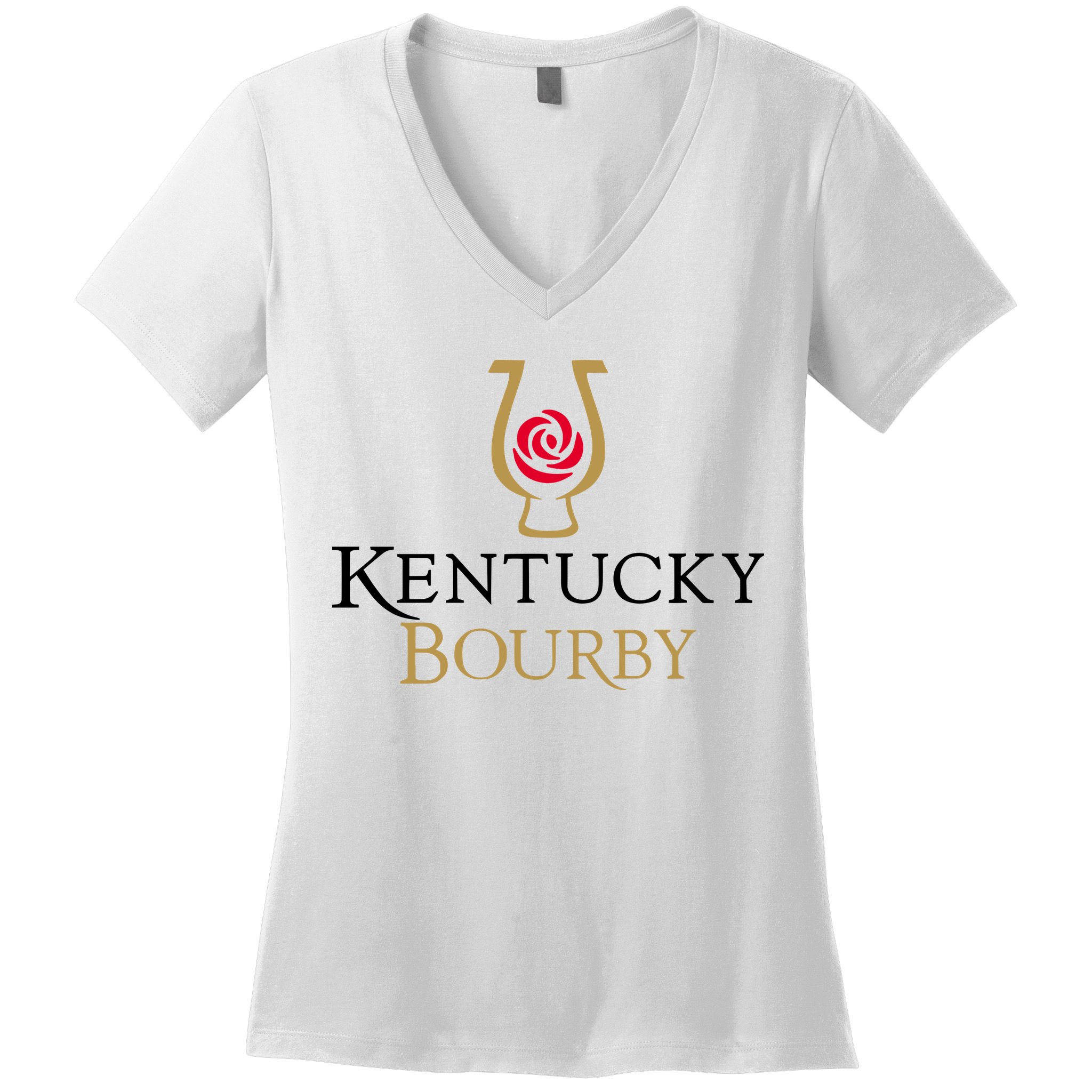 Middleclassfancy Kentucky Bourby Women's V-Neck T-Shirt