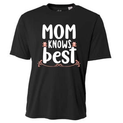 Mom Knows Best Cooling Performance Crew T-Shirt