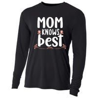 Mom Knows Best Cooling Performance Long Sleeve Crew