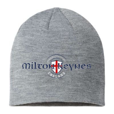 Milton Keynes Buckinghamshire England English Flag Sustainable Beanie