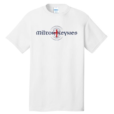 Milton Keynes Buckinghamshire England English Flag Tall T-Shirt