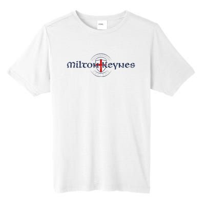 Milton Keynes Buckinghamshire England English Flag Tall Fusion ChromaSoft Performance T-Shirt