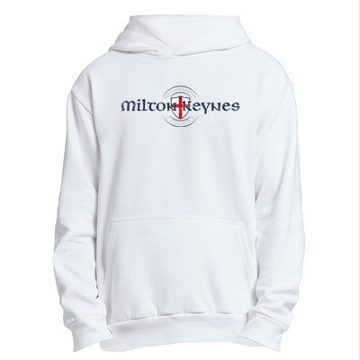 Milton Keynes Buckinghamshire England English Flag Urban Pullover Hoodie