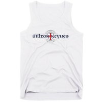 Milton Keynes Buckinghamshire England English Flag Tank Top