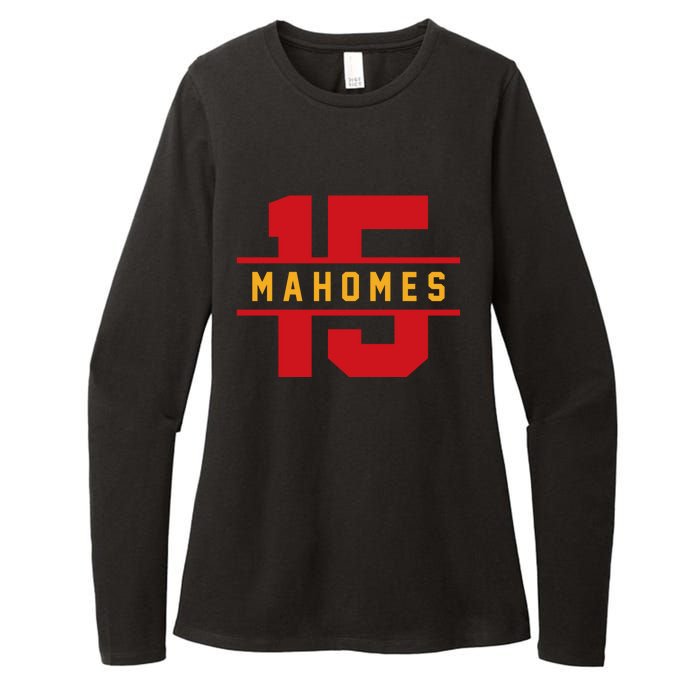 Mahomes Kansas City Playoffs Womens CVC Long Sleeve Shirt