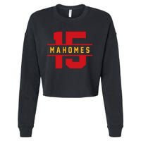 Mahomes Kansas City Playoffs Cropped Pullover Crew