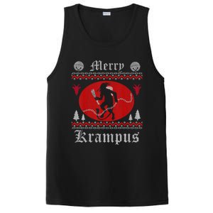 Merry Krampus Christmas Xmas Horror Ugly Sweater Evil Pajama Gift PosiCharge Competitor Tank