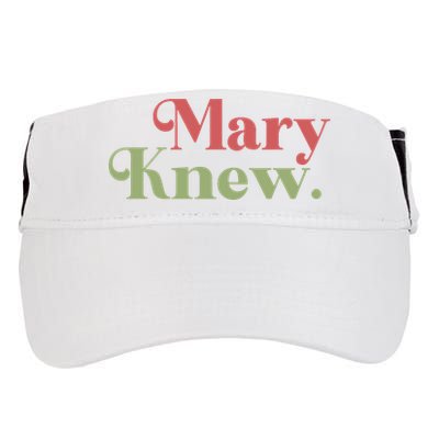Mary Knew Christmas Adult Drive Performance Visor