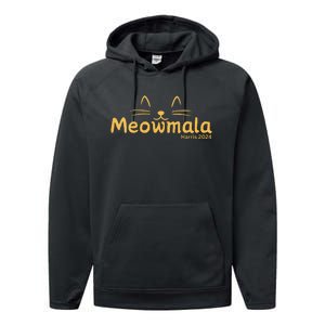 Meowmala Kamala Crazy Kitty Lady Society Vote Performance Fleece Hoodie