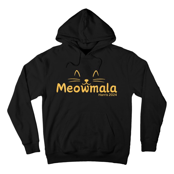 Meowmala Kamala Crazy Kitty Lady Society Vote Hoodie