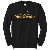 Meowmala Kamala Crazy Kitty Lady Society Vote Sweatshirt