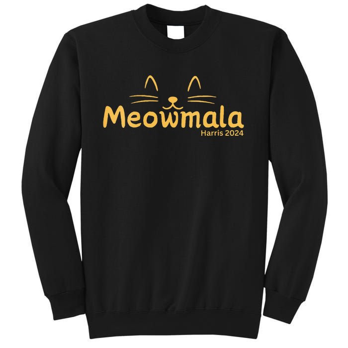 Meowmala Kamala Crazy Kitty Lady Society Vote Sweatshirt