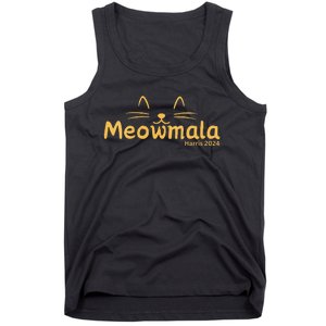 Meowmala Kamala Crazy Kitty Lady Society Vote Tank Top