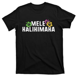 Mele Kalikimaka Christmas Hawaiian Xmas Merry T-Shirt