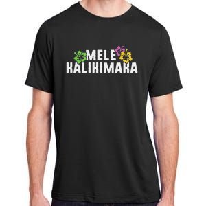 Mele Kalikimaka Christmas Hawaiian Xmas Merry Adult ChromaSoft Performance T-Shirt