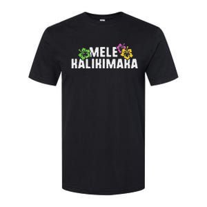 Mele Kalikimaka Christmas Hawaiian Xmas Merry Softstyle CVC T-Shirt