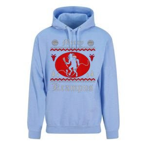 Merry Krampus Christmas Xmas Horror Ugly Sweater Evil Pajama Gift Unisex Surf Hoodie