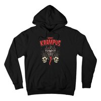 Merry Krampus Christmas Psychobilly Horror Hoodie