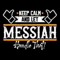 Messiah Keep Calm And Let Messiah Handle That Gift Impact Tech Backpack