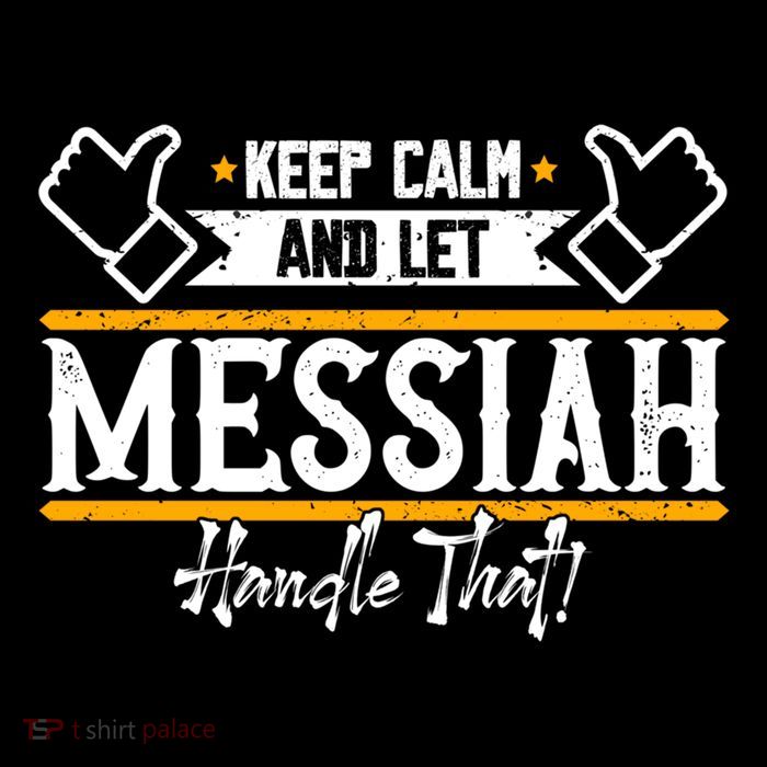 Messiah Keep Calm And Let Messiah Handle That Gift Drawstring Bag