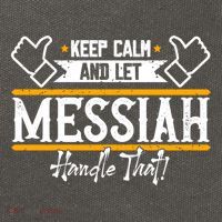 Messiah Keep Calm And Let Messiah Handle That Gift Cotton Canvas Backpack