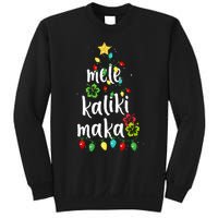 Mele kalikimaka Christmas Hawaiian Xmas Sweatshirt