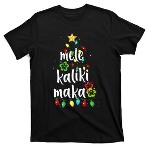 Mele kalikimaka Christmas Hawaiian Xmas T-Shirt