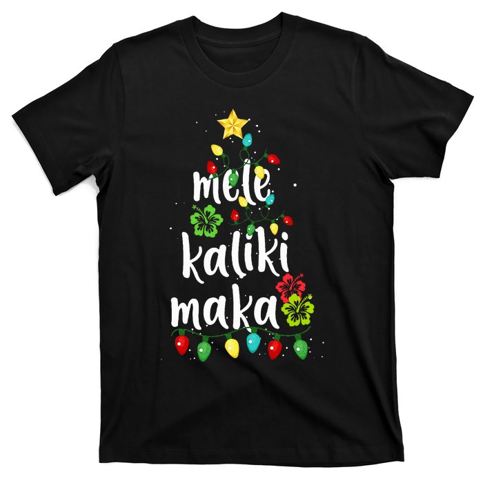 Mele kalikimaka Christmas Hawaiian Xmas T-Shirt