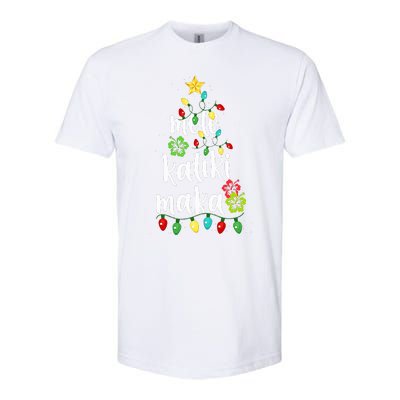 Mele kalikimaka Christmas Hawaiian Xmas Softstyle CVC T-Shirt